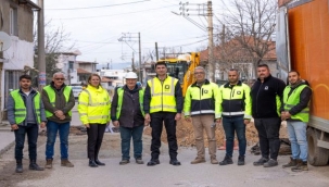 Sarnıç'ta içme suyu yatırımı hızla ilerliyor