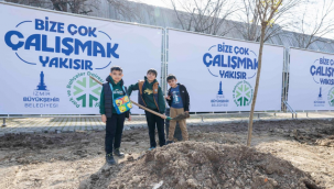 Beton söküldü, umut filizlendi