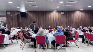 Huzurevinde iftar buluşması