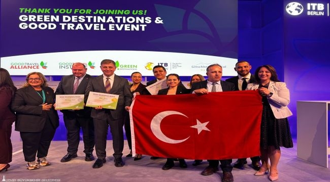 İzmir ITB Berlin'den 4 sertifika ve 1 ödülle döndü
