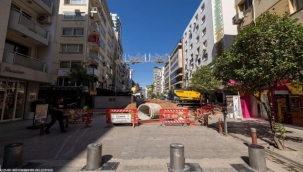 İZSU'nun 250 milyon liralık altyapı yatırımı hız kesmeden devam ediyor