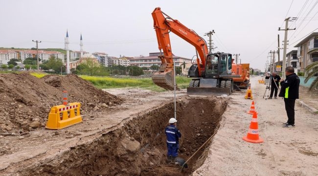 Bergama'da altyapı seferberliği