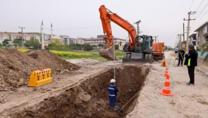 Bergama'da altyapı seferberliği