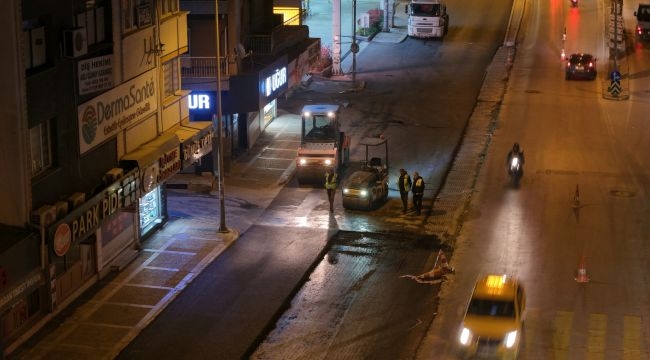 Buca'nın asfalt yatırımları hız kesmiyor