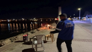 İnciraltı'nda denetimler sürüyor