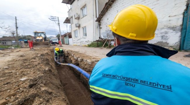  İZSU'dan üç ilçeye 180 milyon TL'lik yatırım