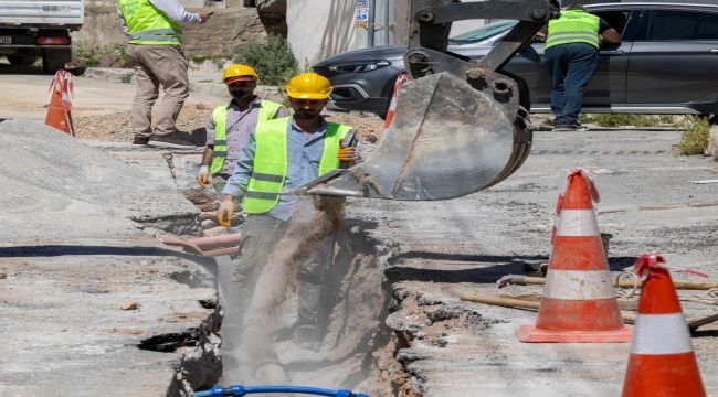 35 kilometrelik içme suyu hattı yenileniyor