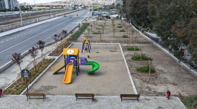 Atıl alan mahalle parkına dönüştü