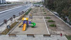 Atıl alan mahalle parkına dönüştü