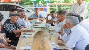 Başkan Tugay Küçük Menderes turunda 