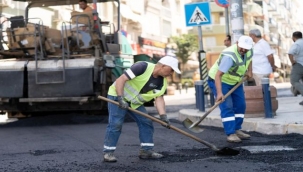 Balçova Ata Caddesi tamamen yenileniyor