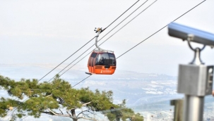Balçova Teleferik Tesisleri'nde kapsamlı bakım ve yenileme çalışması