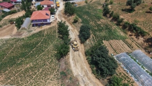 Büyükşehir'den Küçük Menderes'te asfalt hamlesi