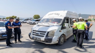 Büyükşehir'den tarım işçisi servislerine sıkı denetim