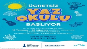 İzmirli çocuklar için renkli yaz tatili