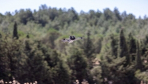 Kaçak moloz dökenlere dronlu takip